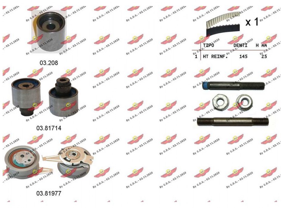 Kit Distribuzione Cinghia