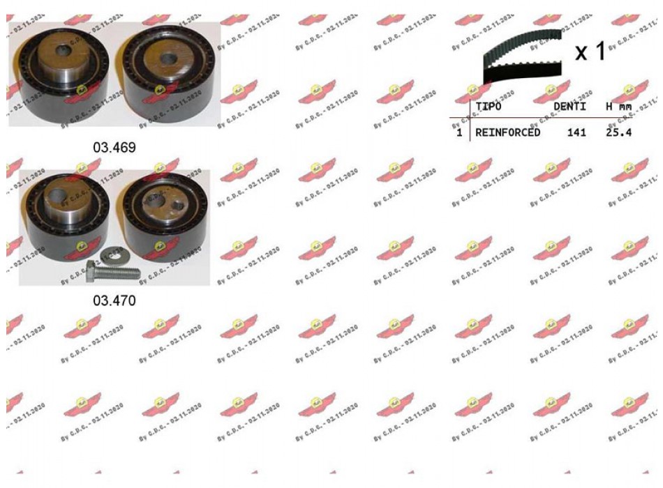 Kit Distribuzione Cinghia