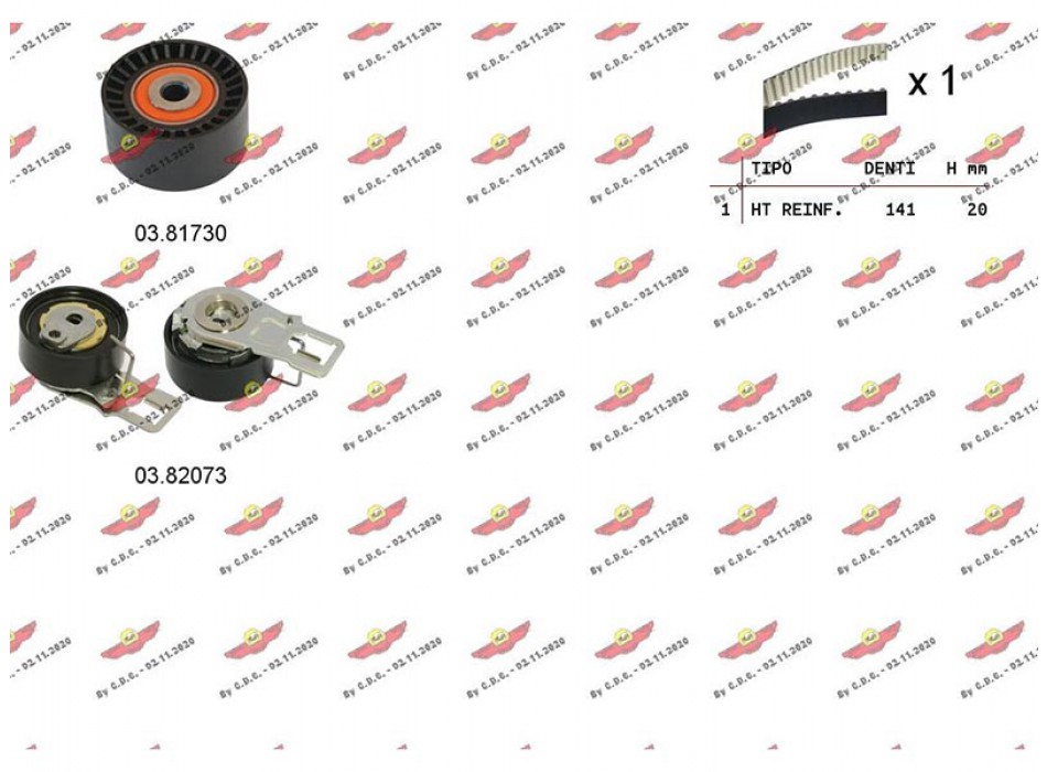 Kit Distribuzione Cinghia