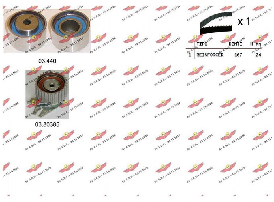 Kit Distribuzione Cinghia