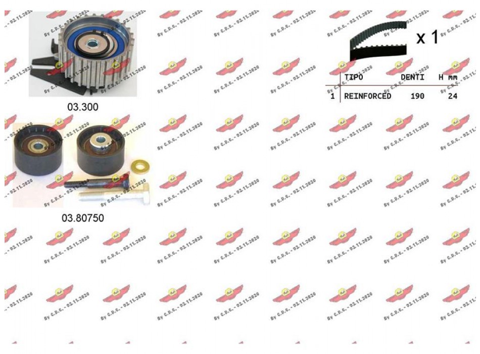 Kit Distribuzione Cinghia