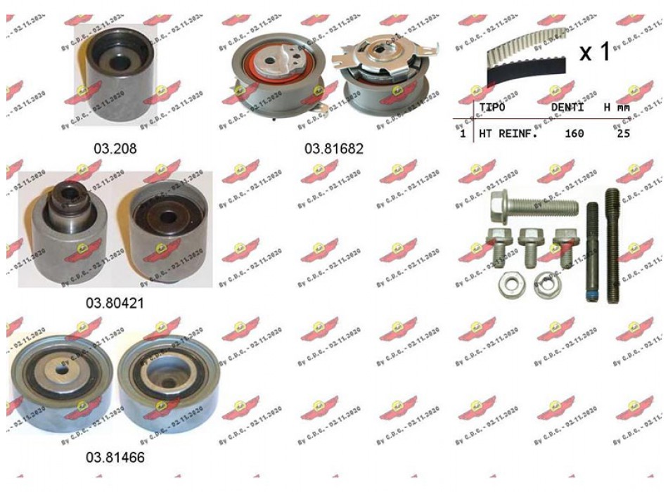 Kit Distribuzione Cinghia