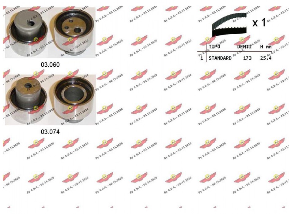 Kit Distribuzione Cinghia