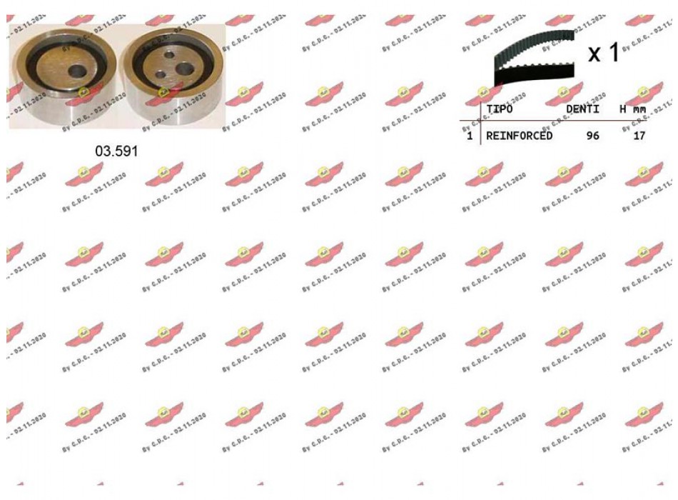 Kit Distribuzione Cinghia