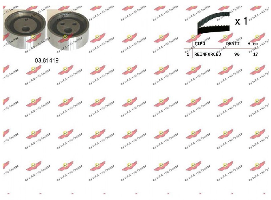 Kit Distribuzione Cinghia