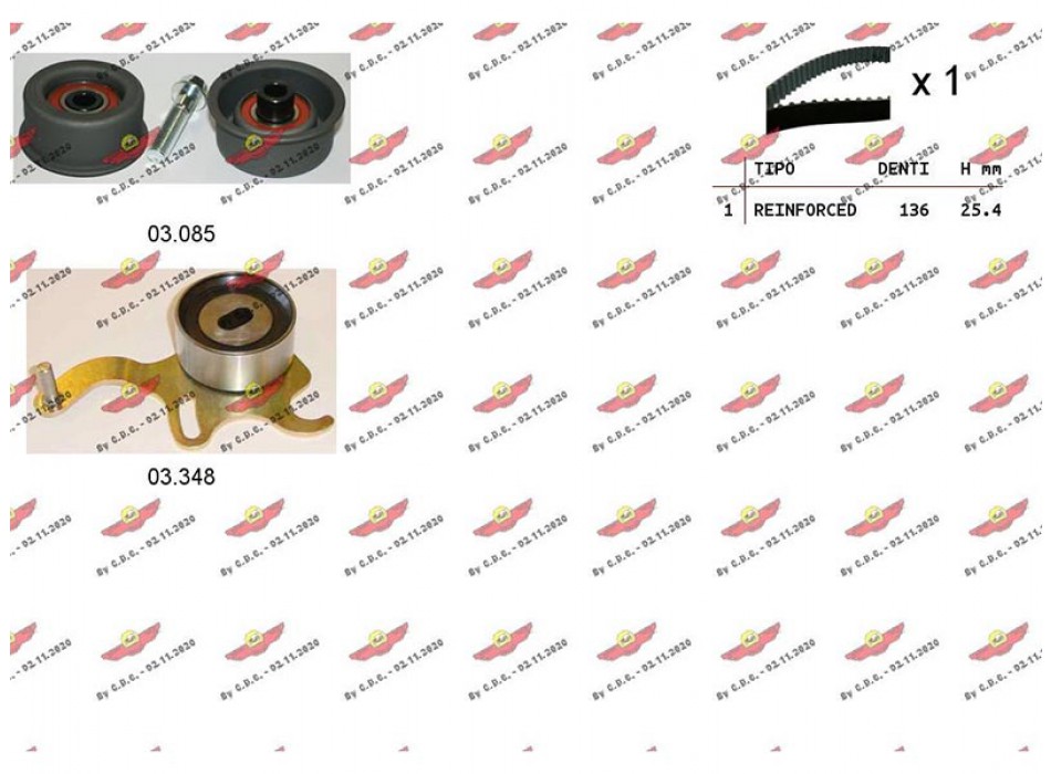 Kit Distribuzione Cinghia