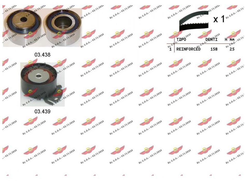 Kit Distribuzione Cinghia