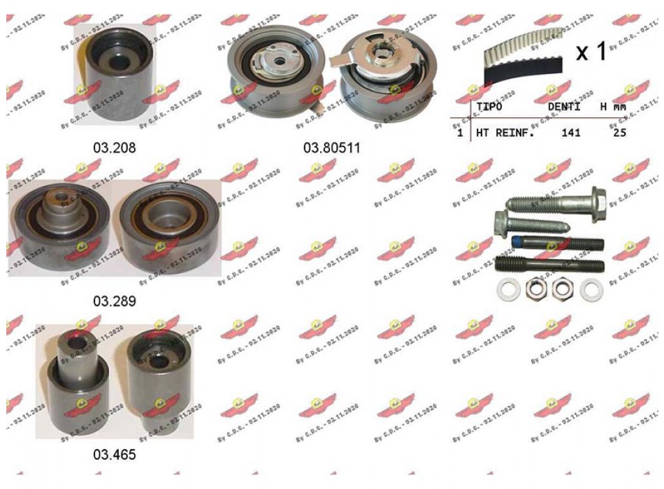 Kit Distribuzione Cinghia