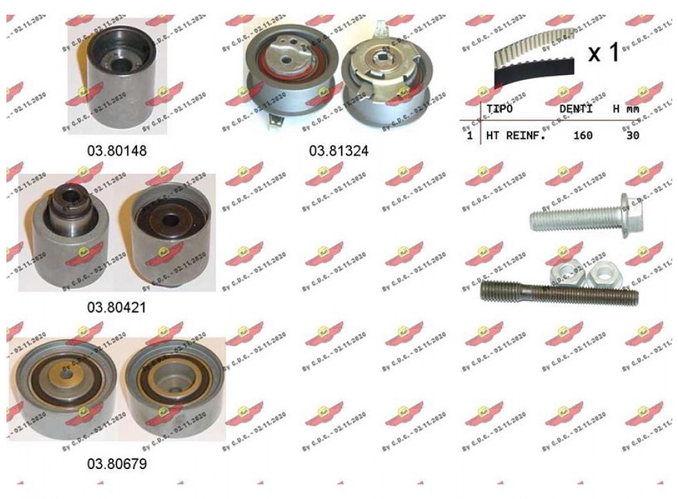 Kit Distribuzione Cinghia