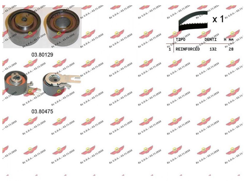 Kit Distribuzione Cinghia