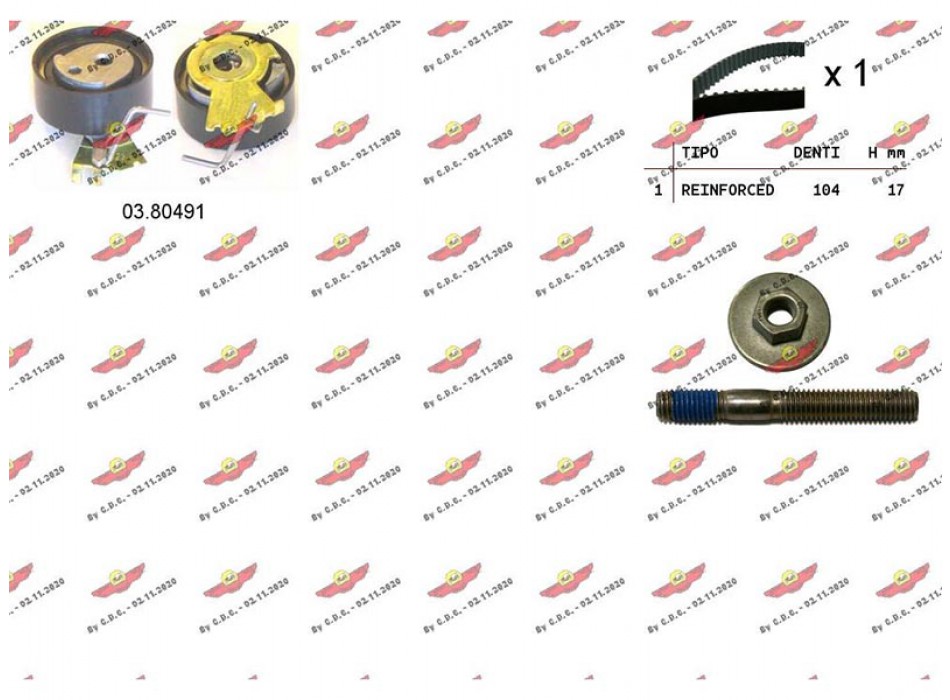 Kit Distribuzione Cinghia