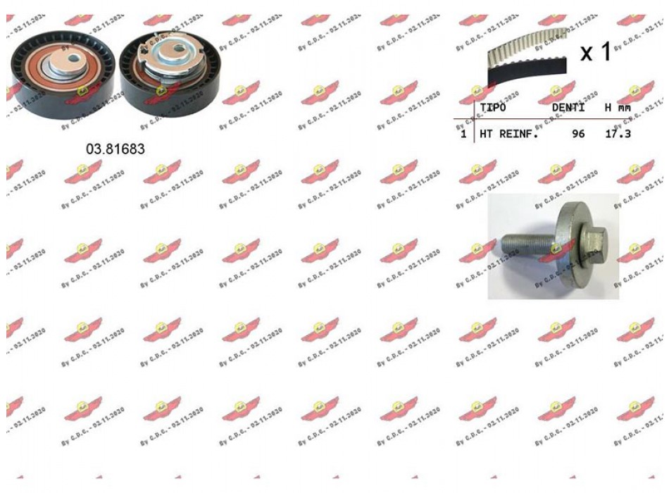 Kit Distribuzione Cinghia