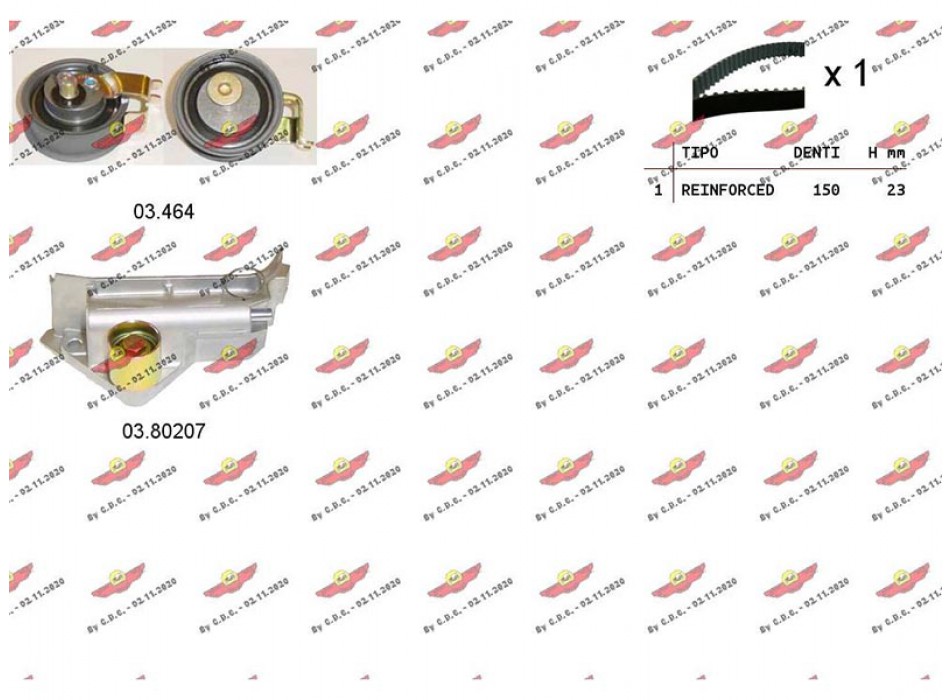 Kit Distribuzione Cinghia