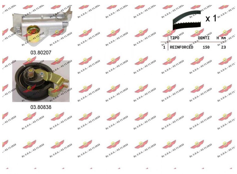 Kit Distribuzione Cinghia