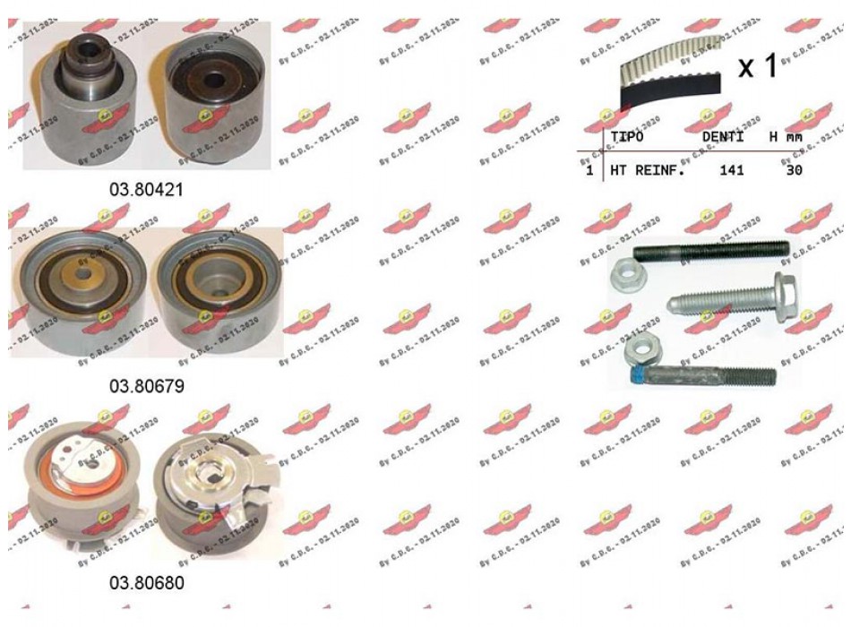 Kit Distribuzione Cinghia