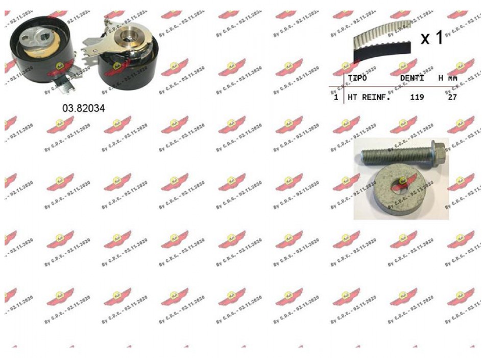 Kit Distribuzione Cinghia