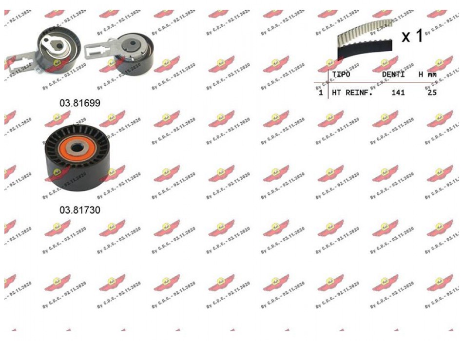 Kit Distribuzione Cinghia