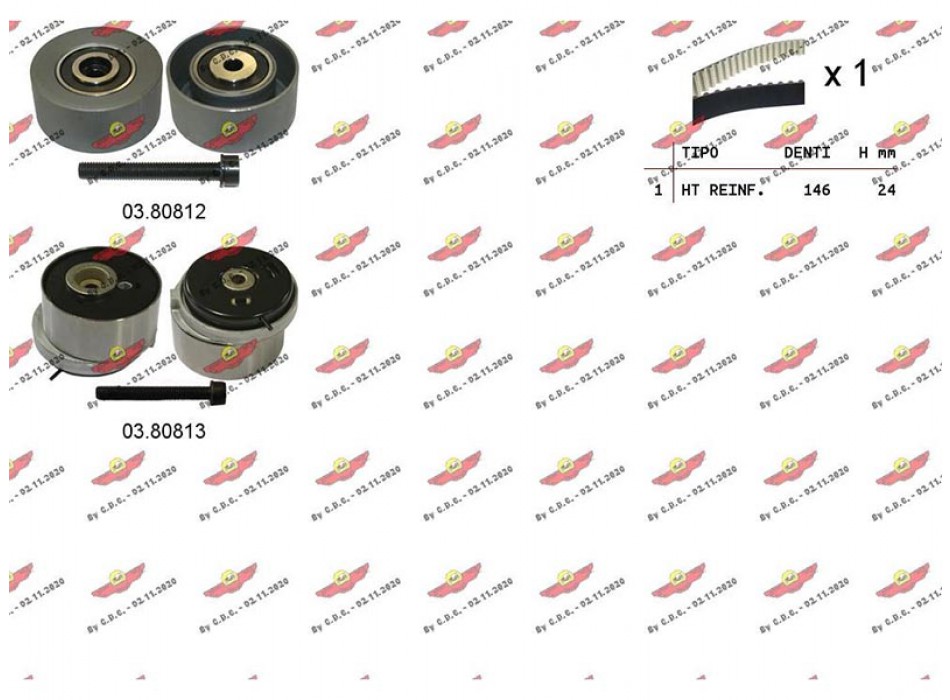 Kit Distribuzione Cinghia