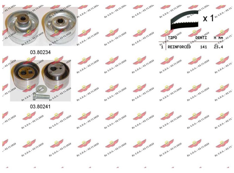 Kit Distribuzione Cinghia