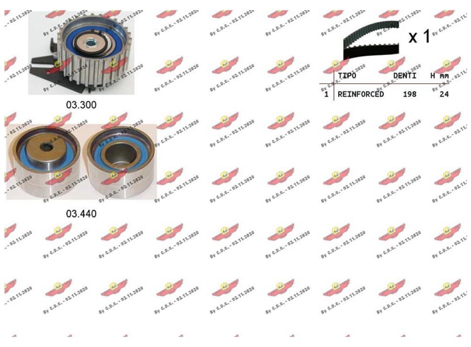 Kit Distribuzione Cinghia