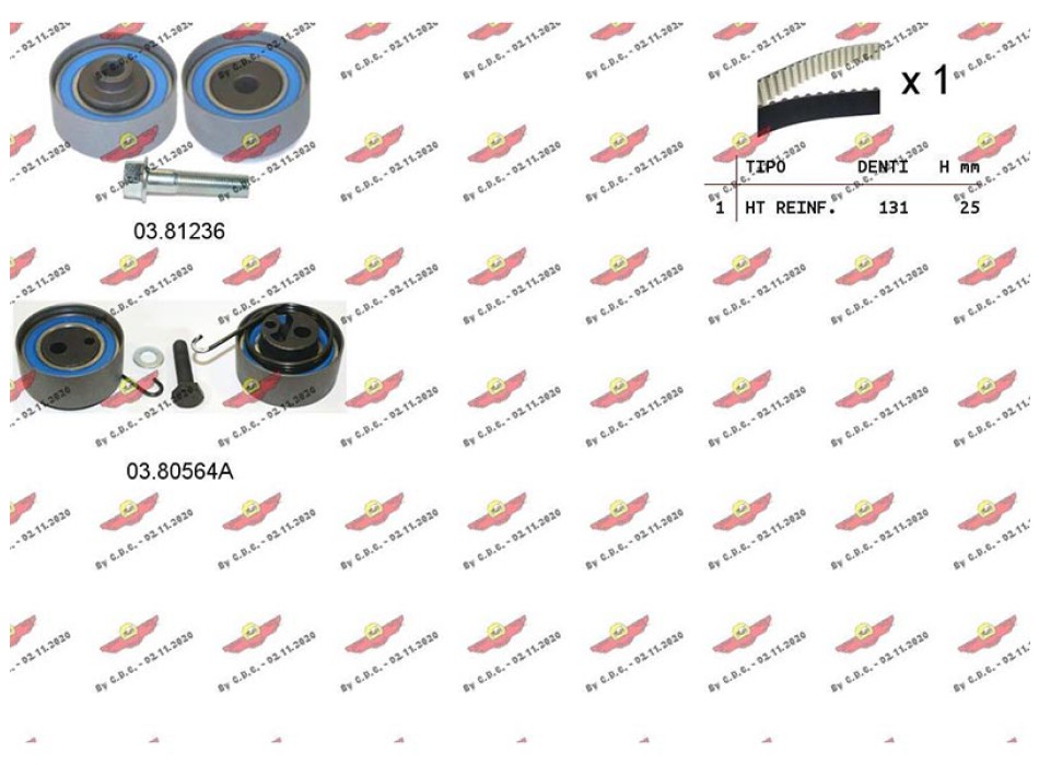 Kit Distribuzione Cinghia