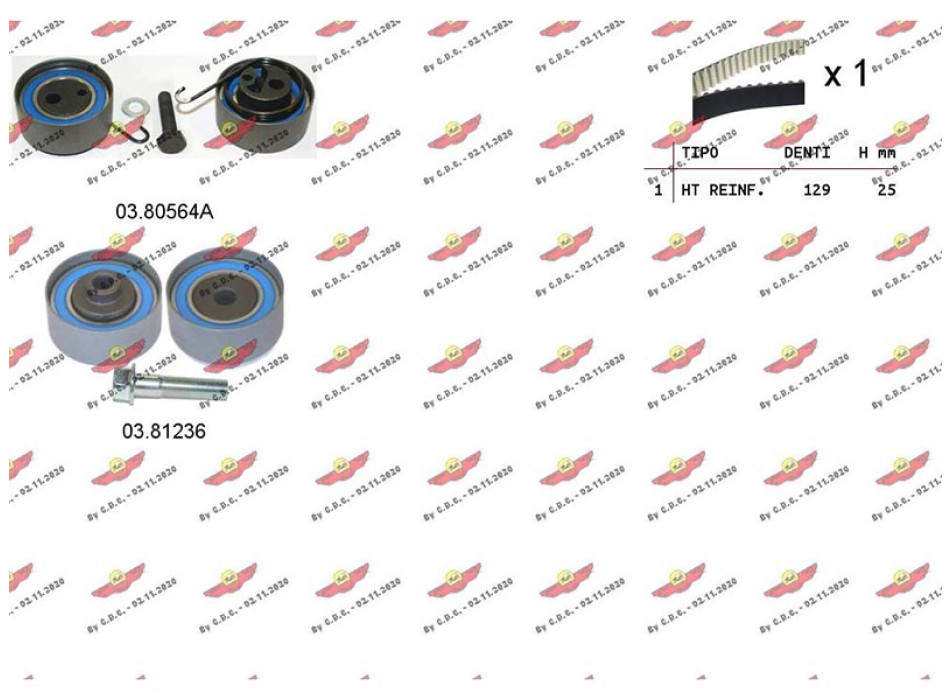 Kit Distribuzione Cinghia