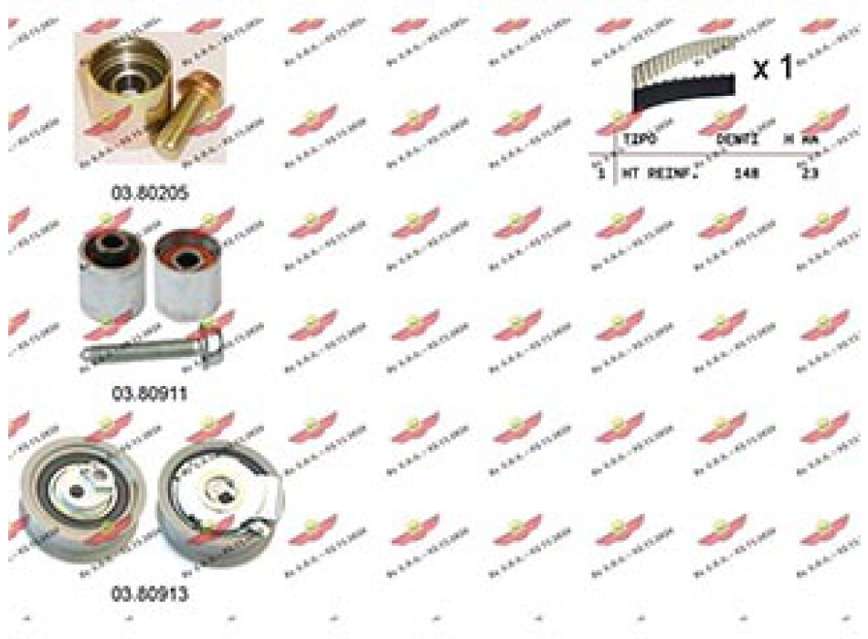 Kit Distribuzione Cinghia