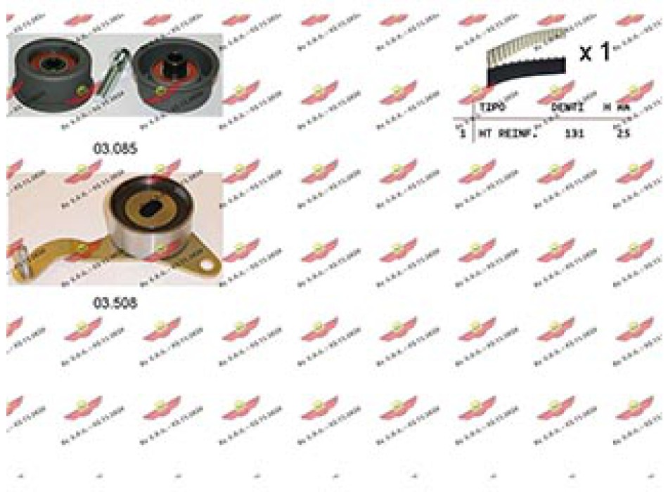Kit Distribuzione Cinghia