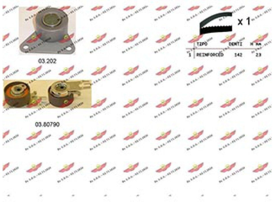 Kit Distribuzione Cinghia