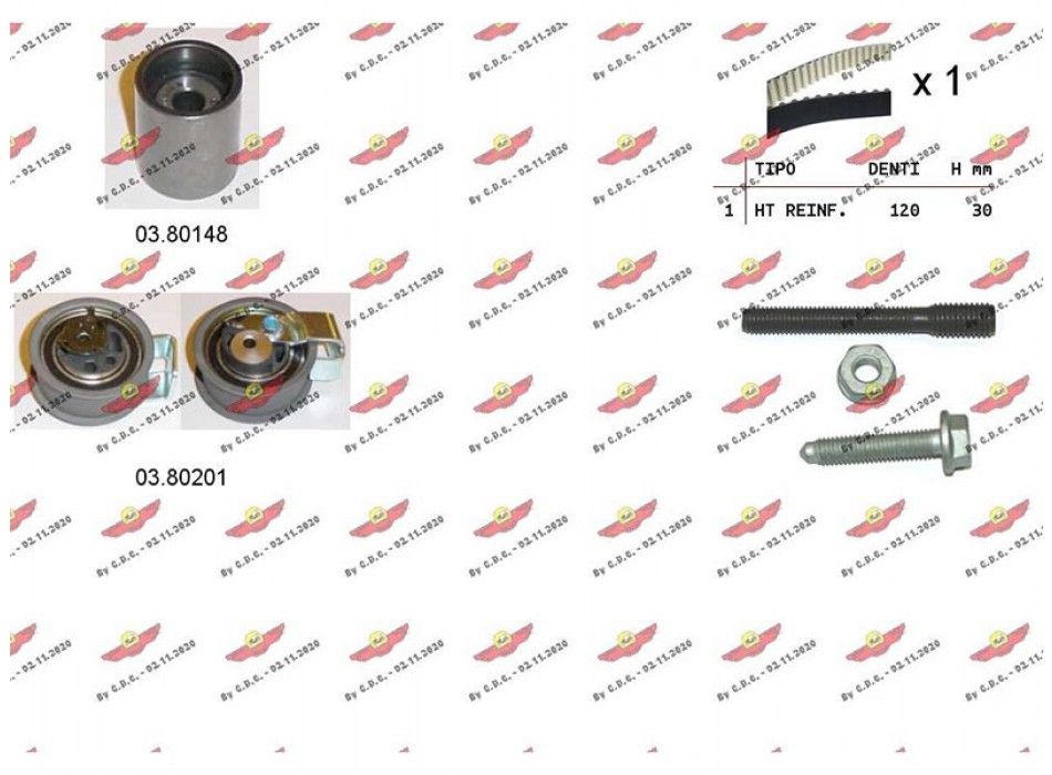 Kit Distribuzione Cinghia