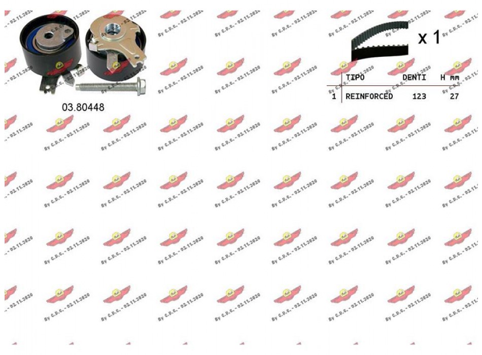 Kit Distribuzione Cinghia