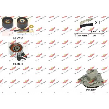 Kit Distribuzione Cinghia con PA