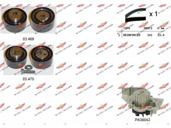 Kit Distribuzione Cinghia con PA