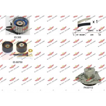Kit Distribuzione Cinghia con PA