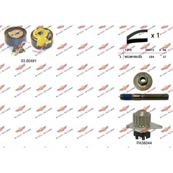 Kit Distribuzione Cinghia con PA