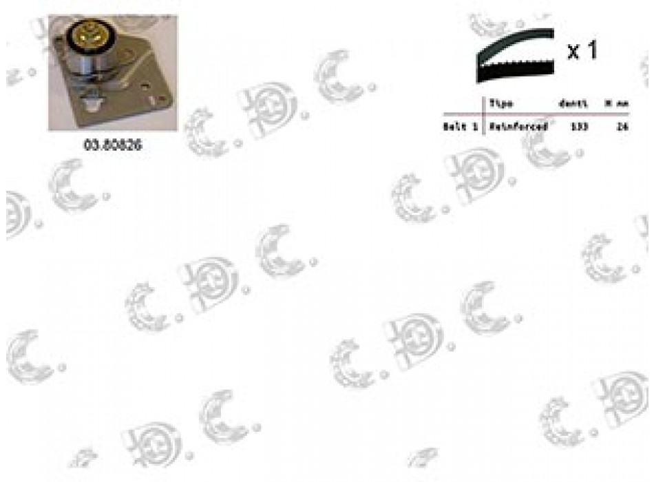 Kit Distribuzione Cinghia