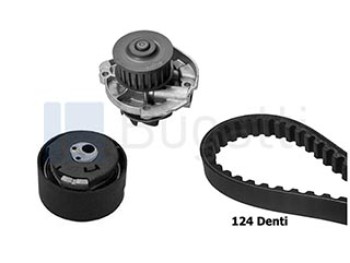 Kit distribuzione con pompa acqua