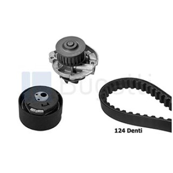 Kit distribuzione con pompa acqua