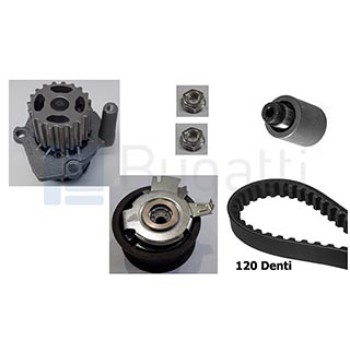 Kit distribuzione con pompa acqua