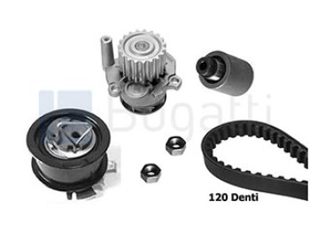 Kit distribuzione con pompa acqua