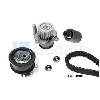 Kit distribuzione con pompa acqua