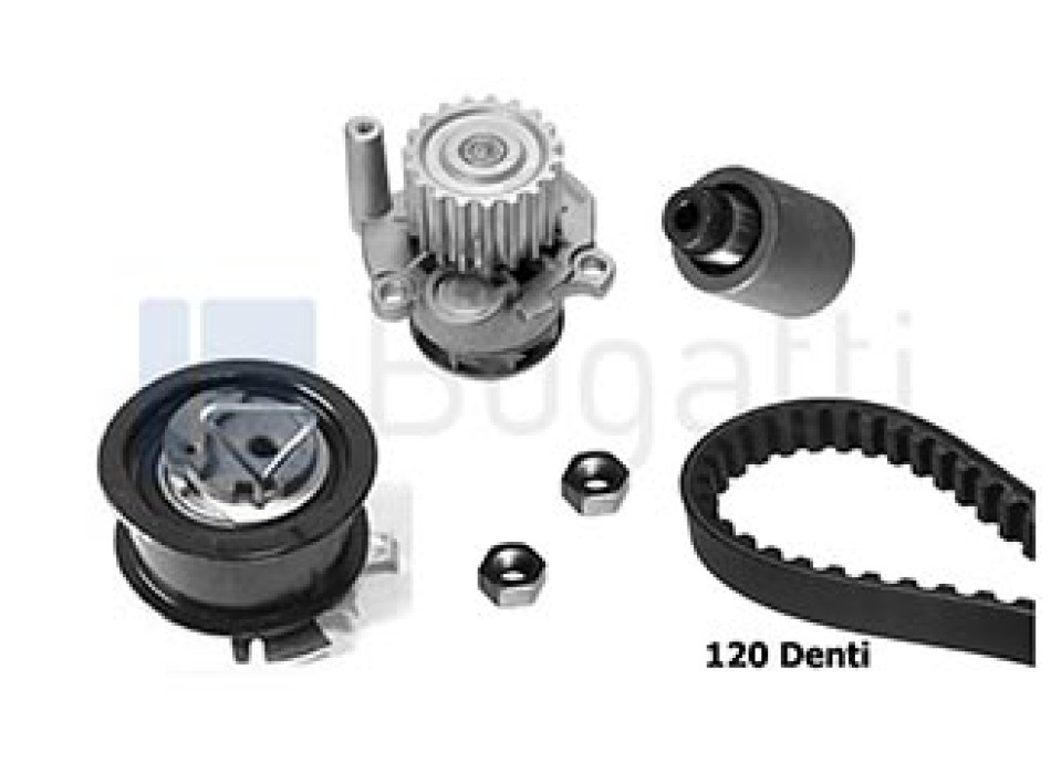 Kit distribuzione con pompa acqua