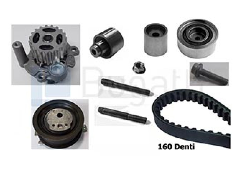 Kit distribuzione con pompa acqua