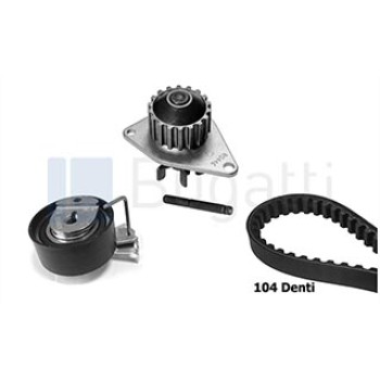 Kit distribuzione con pompa acqua