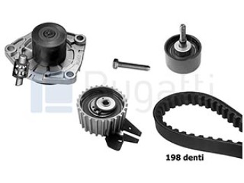 Kit distribuzione con pompa acqua