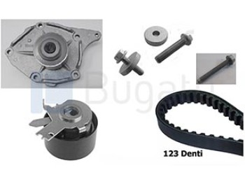 Kit distribuzione con pompa acqua