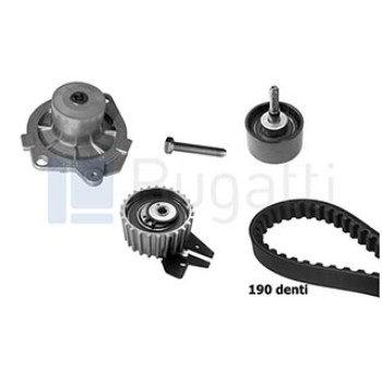 Kit distribuzione con pompa acqua