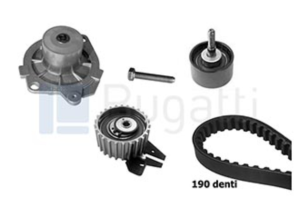 Kit distribuzione con pompa acqua