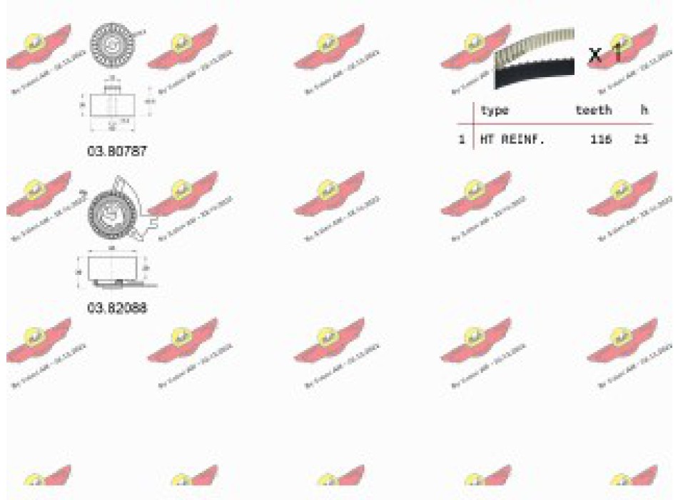 KIT TENDICINGHIA DISTRIBUZIONE
