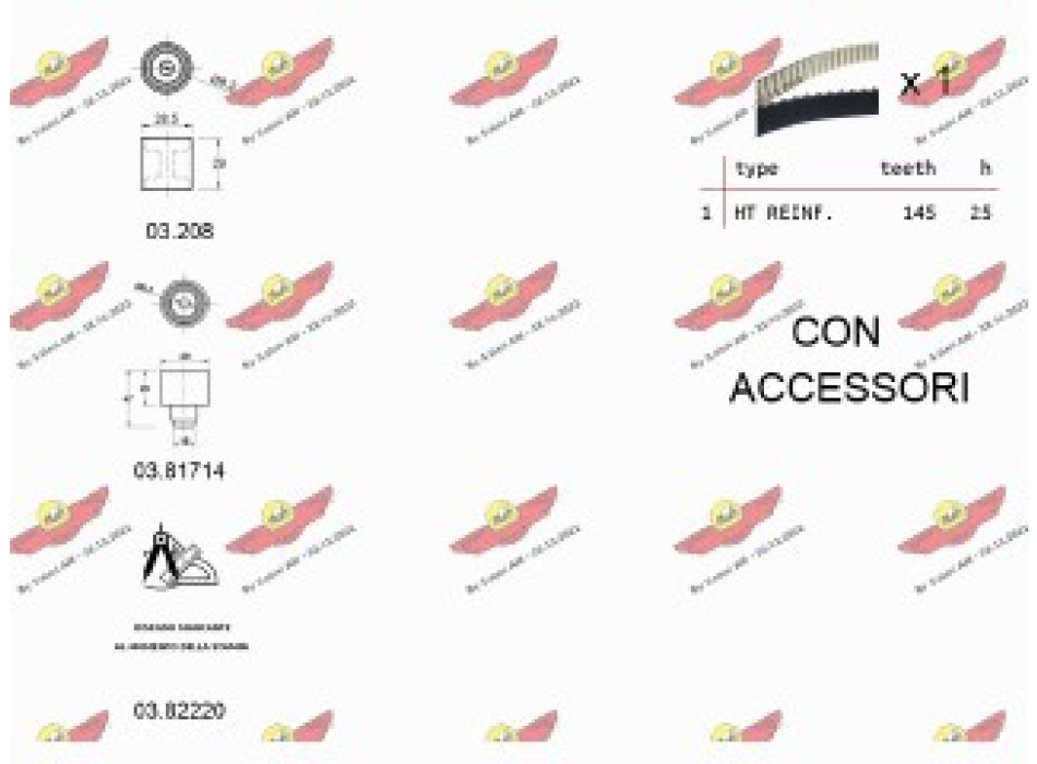 KIT TENDICINGHIA DISTRIBUZIONE